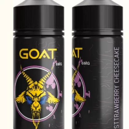 STRAWBERRY CHEESECAKE - GOAT ELIQUID - 3 mg / 60 ml