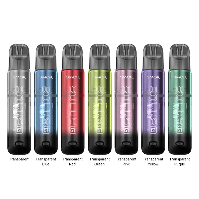 SMOK SOLUS G 15W Pod Kit 700mAh - Transparent Purple - Image 2