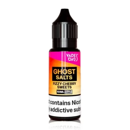 Fizzy cherry Sweets 10ml By Ghost Salts - Nicotine Strength#20mg (Salt)>10mg (Salt) (1C32AD)