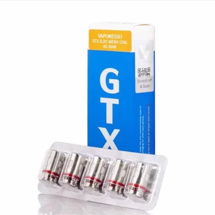 Vaporesso GTX Coil Mesh Coils – Vaporesso Target PM80 Coils – 5pcs - Vapestorm Co