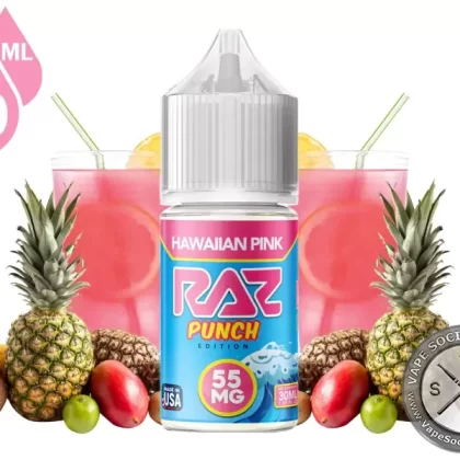 Hawaiian Pink Pod Juice x RAZ Punch Salt 30ml
