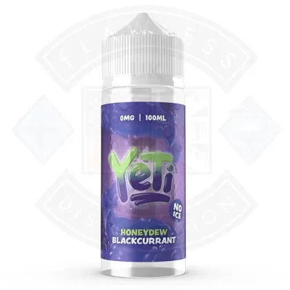Yeti Defrosted – Honeydew Blackcurrant No Ice 100ml 0mg Shortfill E-Liquid