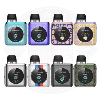 Vaporesso Xros 4 Nano Vape Kit - Color#Graphite Black>Titanium Silver>Twilight Purple>Aquamarine>Race Track>Word-pop Blue>Word-pop Yellow>Kong