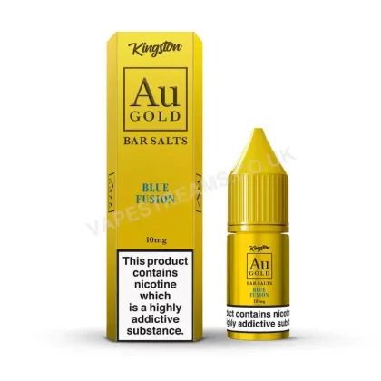 Kingston Au Gold Blue Fusion Nic Salt E-Liquid - Vapestreams Co