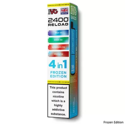 Frozen Edition Prefilled Pods by IVG 2400 - Ecigarettedirect Co