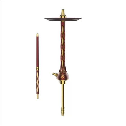 Shisha BladeHookah One LE Red-Gold - BladeHookah / Uszczelka / Dyfuzor / Talerzyk / Ustnik / Aluminium / Czerwony