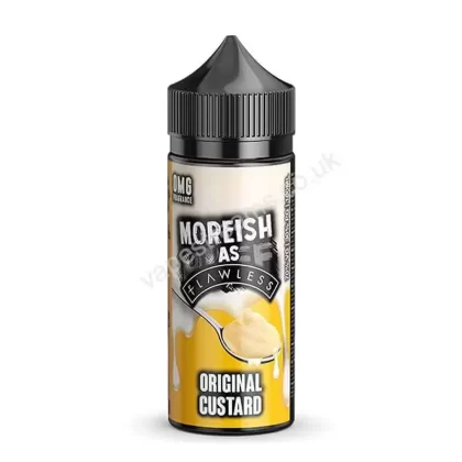 Original Custard by Moreish as Flawless Short Fill - Vapestreams Co