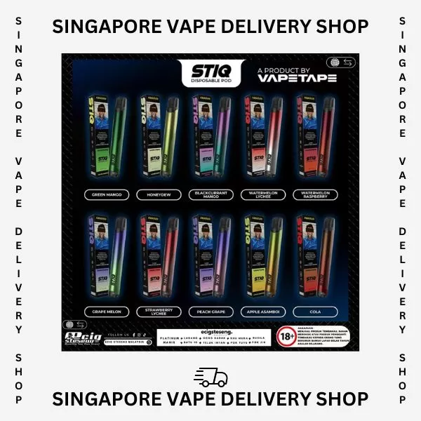 Vapetape STIQ 3000 Puffs - Blackcurrant Mango - Image 3