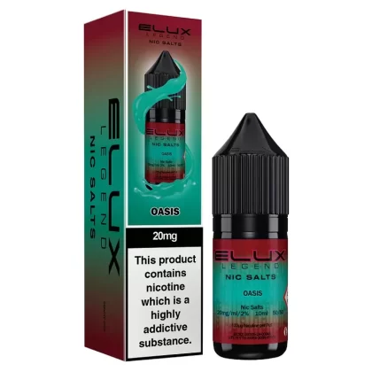 ELUX OASIS Nic Salt (10pk) 5mg 10mg 20mg Vape Juice Liquid