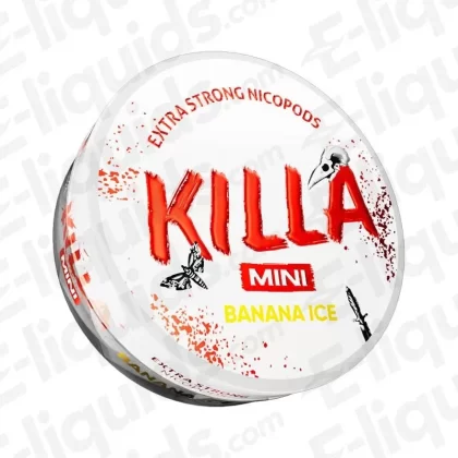 Mini Banana Ice Nicotine Pouches by Killa