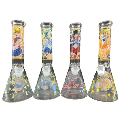 Waterpipe – 13774 – Sailor Mars Print – H25cm