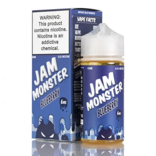 Jam Monster Blueberry 100ml - Vape Product; Vape Product, Vape Product (D13D6D)