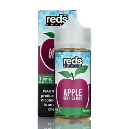 7 Daze - Reds Apple ICED eJuice Berries - 100ml