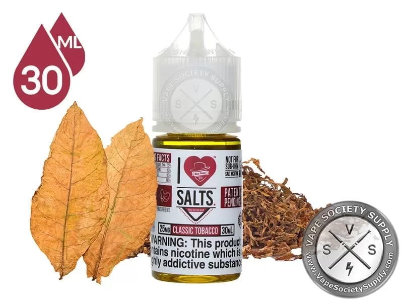 Classic Tobacco By Mad Hatter I Love Salts 30ml