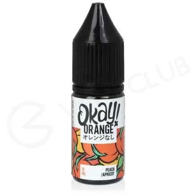Peach & Apricot Nic Salt E-Liquid by Okay Orange