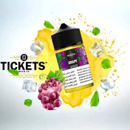Grape by Tickets 50ml - 3MG / 30 ml