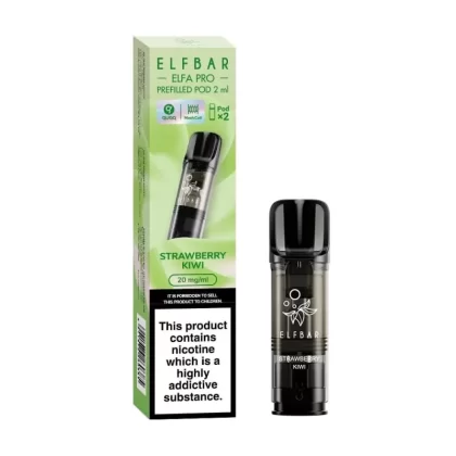 Strawberry Kiwi Prefilled Pods Elfa PRO Series by Elf Bar (2 x 2ml)
