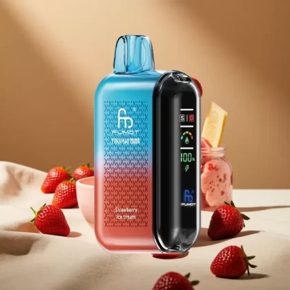 Fumot Tornado 20000 Puffs Dual Mesh Strawberry Ice Cream