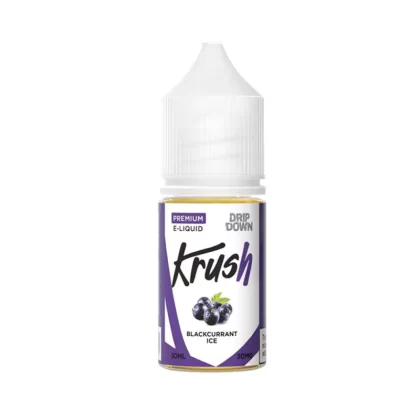 Drip Down Krush Series Salt – Blackcurrant Ice 30ml (30, 50 mg) - Vapebazaar Pk