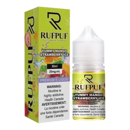 RufPuf Yummy Mango Strawberry Ice – 30ml (20mg, 35mg and 50mg) - Vape Product, Vape Product