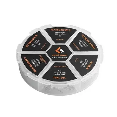 Geekvape 6-in-1 Prebuilt Coil Pack