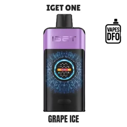 Grape Ice – IGET ONE - IGET / Large / Non-rechargeable / Grape