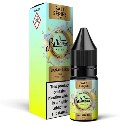 Billionaire Juice Banana Ice Nic Salt E-Liquid - Strength#10mg>20mg