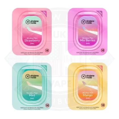 Airplane Mode Nicotine Film by Lost Mary - Flavours#Mix Berries>Mint>Strawberry>Mango