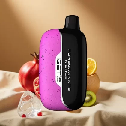 IGET Moon K5000 Puffs Disposable Vape – 5000 Puffs, 1.35 Ohm Mesh, Pomegranate Kiwi Ice