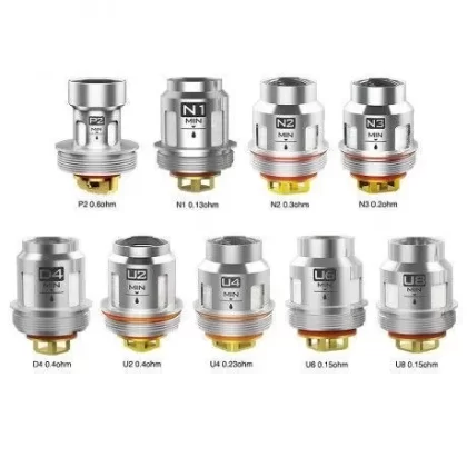 VOOPOO UFORCE Replacement Coil 5pcs - U2 0.4ohm / U4 0.2ohm / U6 0.6ohm