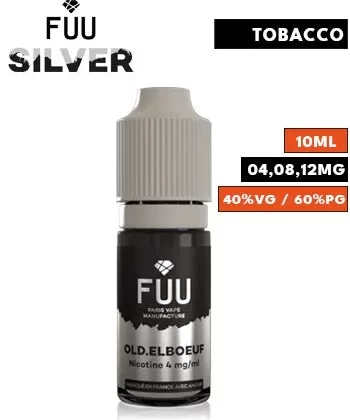 Old Elboeuf eLiquid by FUU Silver - 12mg / 10ml