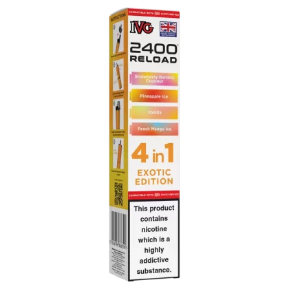 Exotic Edition IVG 2400 Refill Pods - Vapeshop Co