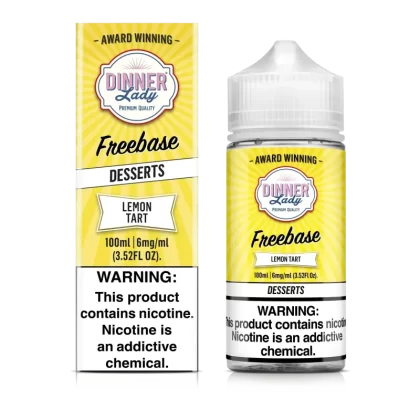DINNER LADY - Lemon Tart - 100ML E-Liquid - 0MG