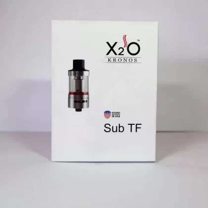 X2O Kronos SUB-TF (TOP-FILL) 22mm 0,3 ohm – Tank - E Ciggbutiken Se