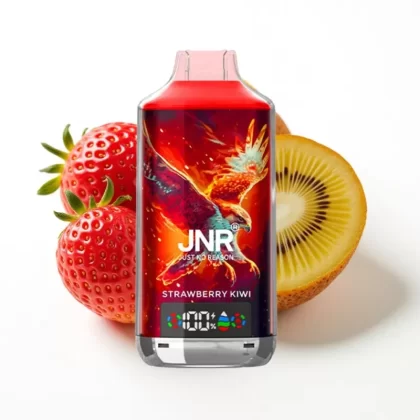 JNR Falcon X 18000 Puffs Fresa Kiwi 24ml Dual Mesh Tipo-C - Fumotvapemexico