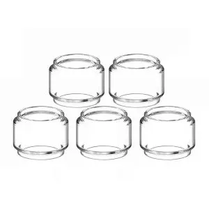 Replacement Pyrex Fat Bubble Glass Tube Tank For reload RTA 26mm