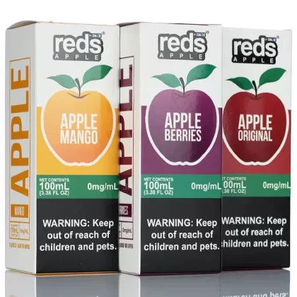 7 Daze Reds Apple - No Nicotine Vape Juice - 100ml - Reds Apple Mango