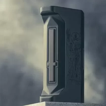 Deathwish ReGenesis Fire Button - Colour#Blade Grey>Bled>Purple Pain>Swamp Green