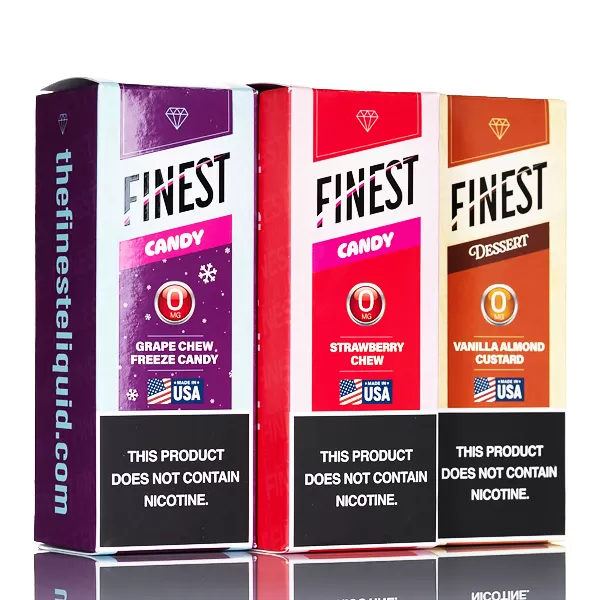 Finest E-Liquid - No Nicotine Vape Juice - 100mL - Cool Mint