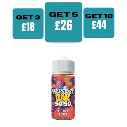 Perfect Bar 100ML Eliquid Shortfill - £6.99 or 3 for £18 - Berry Lemonade