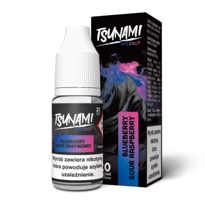 Liquid Tsunami Salt 20mg 10ml Blueberry Sour Raspberry