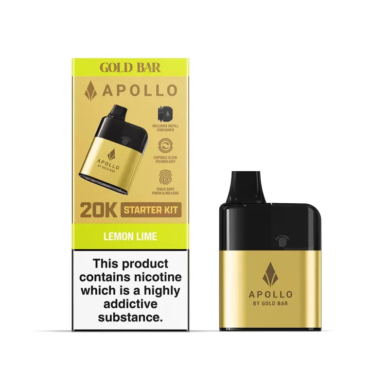Gold Bar Apollo 20k Pod Kit - Watermelon Ice Kit - Image 3