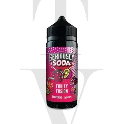 SERIOUSLY SODA FRUITY FUSION SHORTFILL E-LIQUID BY DOOZY VAPE
