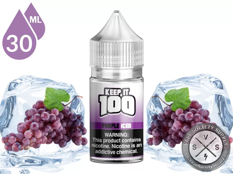 Iced Purple by Keep It 100 Salt 30ml