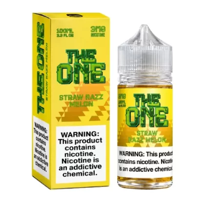 Straw Razz Melon by The One 100ml