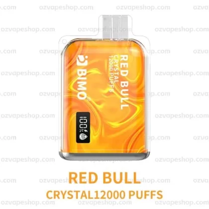 BIMO Crystal 12k Puffs- Red Bull - Vape Store