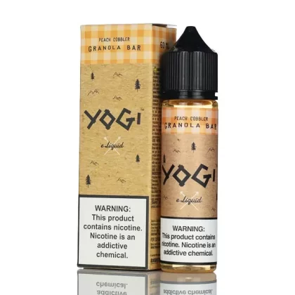 Yogi E-Liquid - Peach Cobbler Granola Bar - 60ml - 3mg