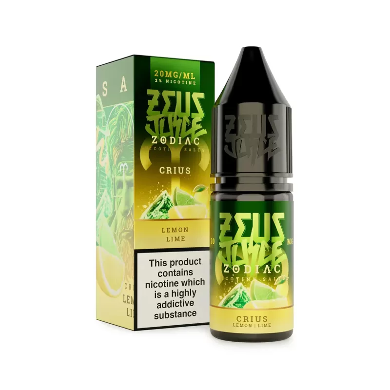 CRIUS Nic Salt By Zeus Juice - 5mg