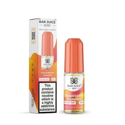 BAR JUICE STRAWBERRY BANANA 10ML NIC SALT E-LIQUID