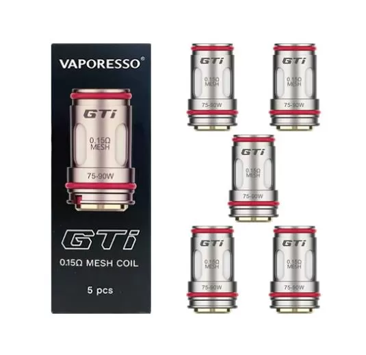 VAPORESSO GTI REPLACEMENT COILS - 0.15 ohm - Image 2